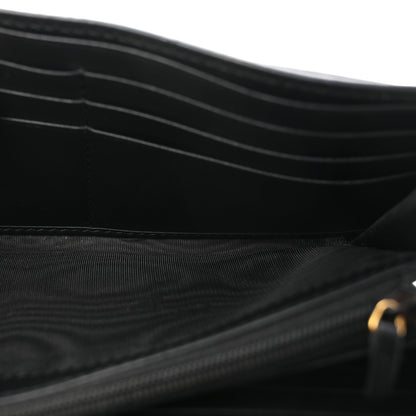 Gucci Calfskin Sylvie Continental Wallet Black 5 of 7