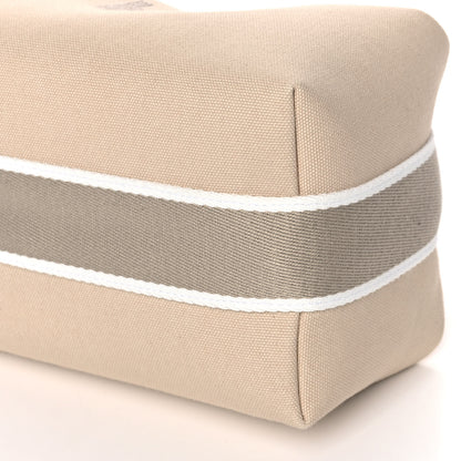Hermes Canvas Small Bride-A-Brac Pouch Natural 10 of 10