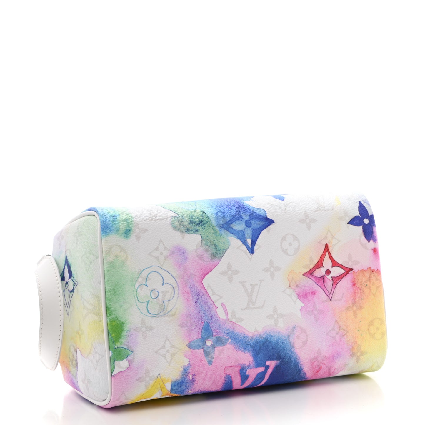Monogram Watercolor Dopp Kit Toilet Pouch Multicolor