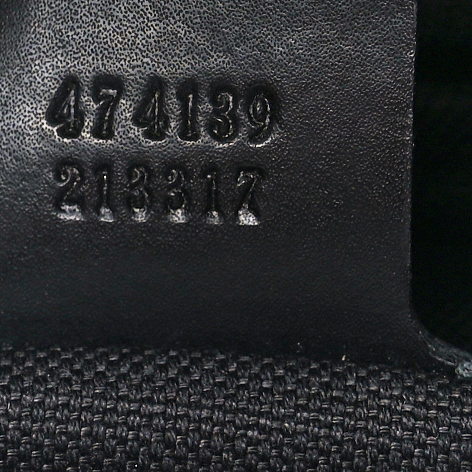 Gucci Soft GG Supreme Monogram Appia Calfskin Web East West Messenger Bag Black Grey 6 of 13