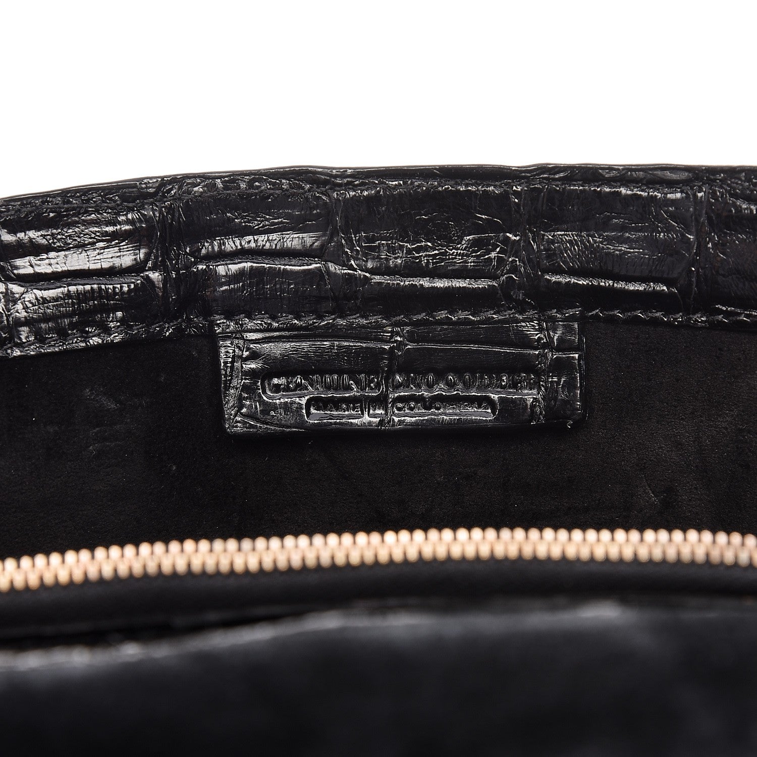 Nancy Gonzalez Crocodile Gotham Clutch Black 7 of 10