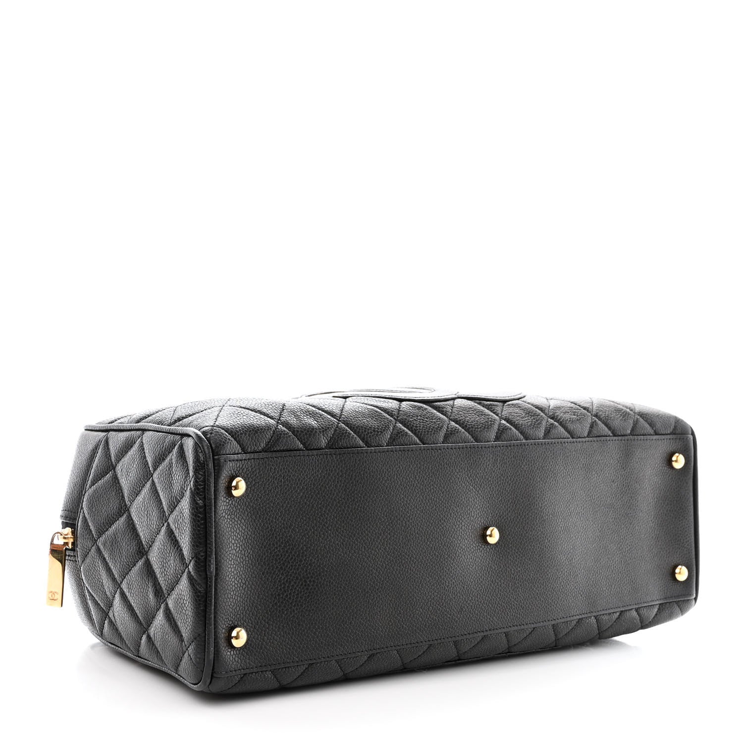Chanel Caviar Quilted Large Bowler Black 4 of 10