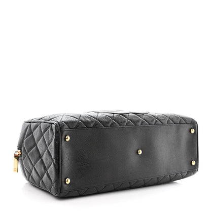 Chanel Caviar Quilted Large Bowler Black 4 of 10