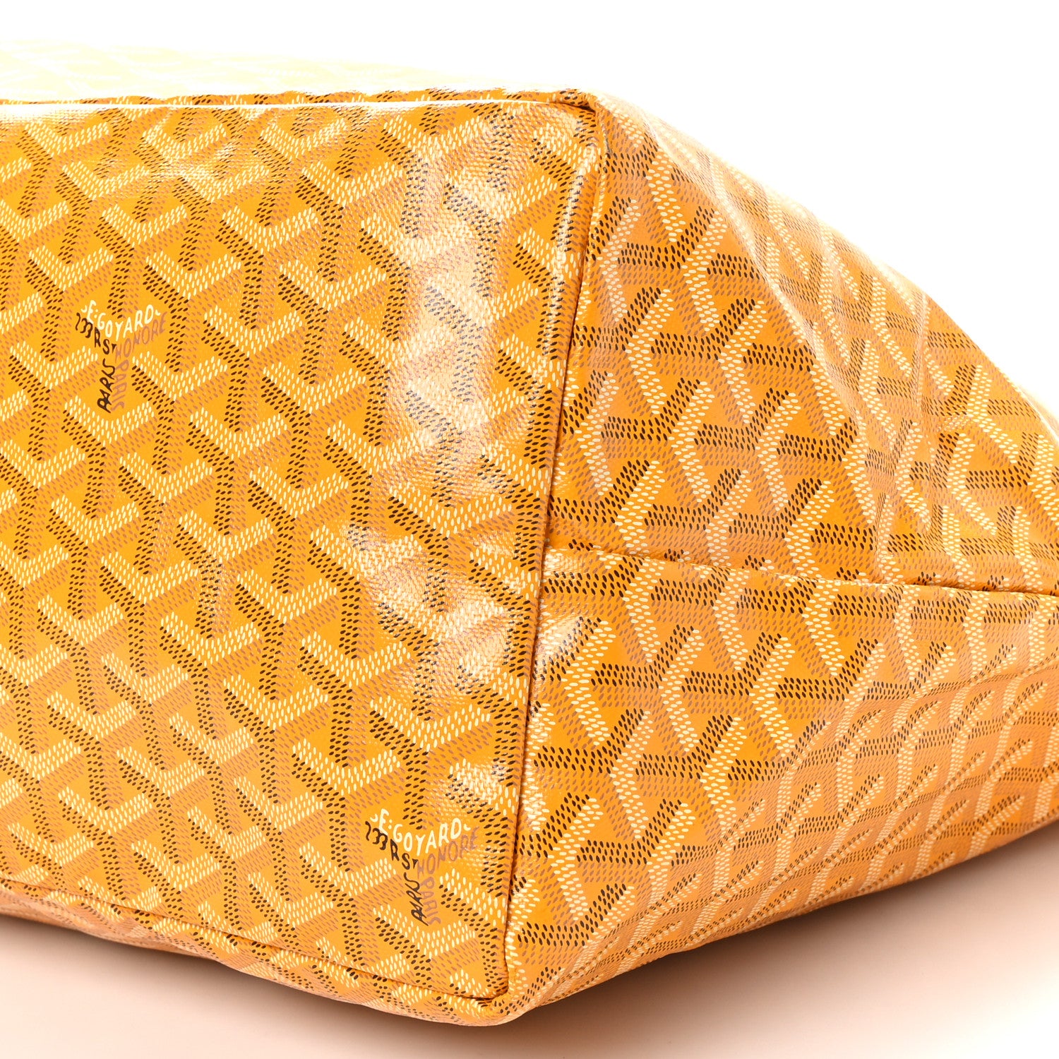 Goyard Goyardine Saint Louis GM Yellow 11 of 11