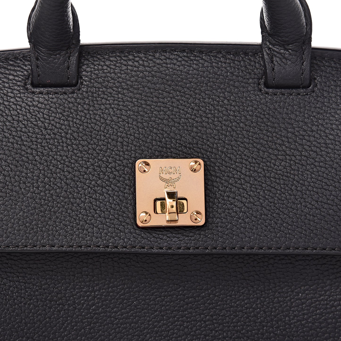 Grained Calfskin Small Milla Crossbody Black