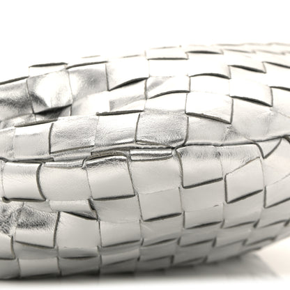 Bottega Veneta Metallic Nappa Intrecciato Mini Jodie Silver 8 of 10