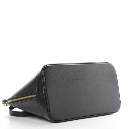Louis Vuitton Epi Alma PM Black 4 of 18