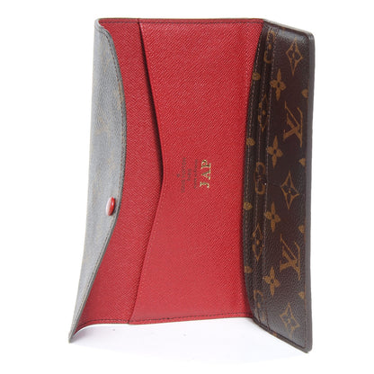 Louis Vuitton Monogram Josephine Wallet Red 7 of 7