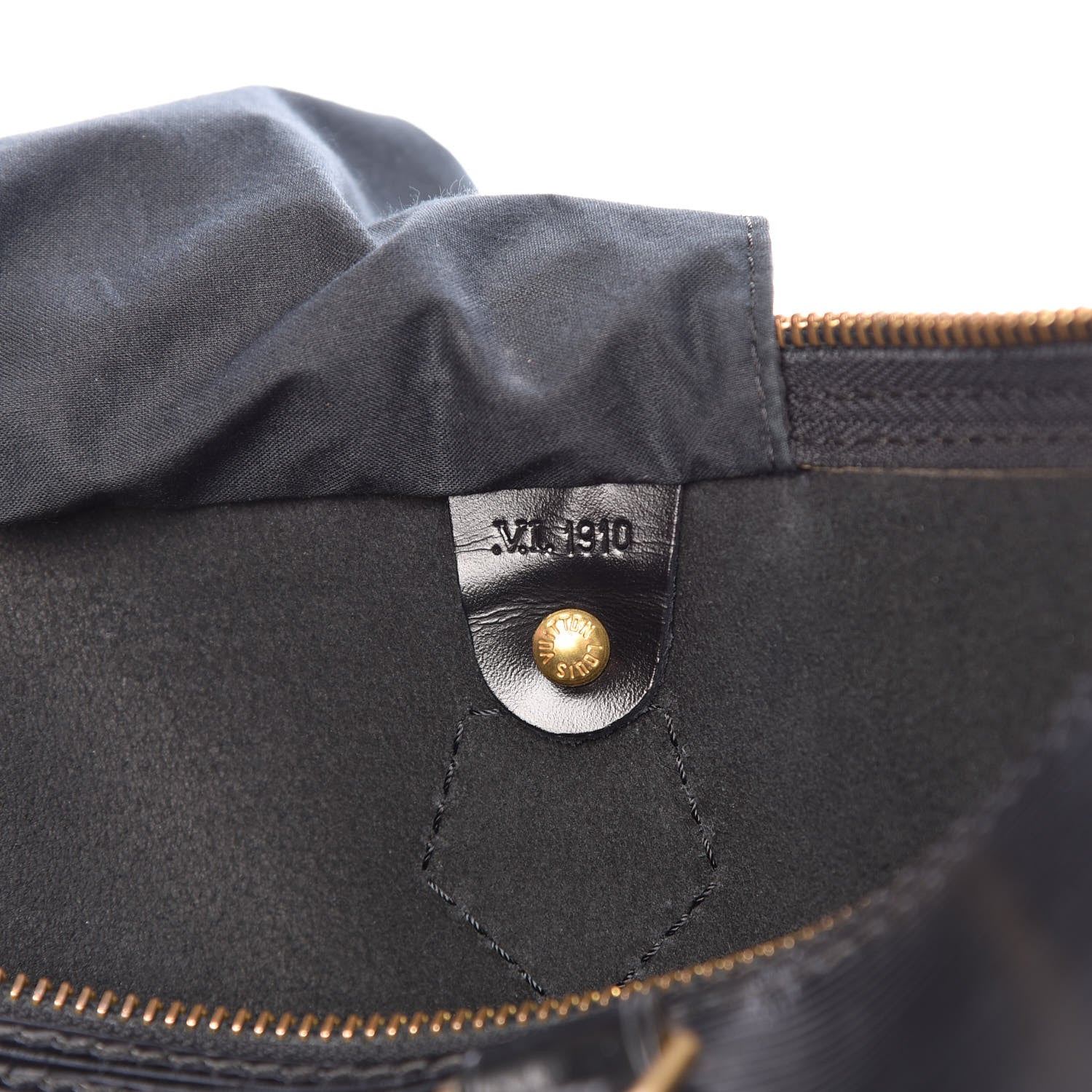 Louis Vuitton Epi Speedy 40 Black 7 of 11