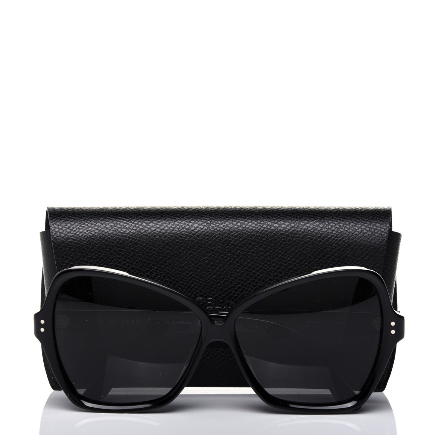 Acetate Butterfly Sunglasses CL40064I Black