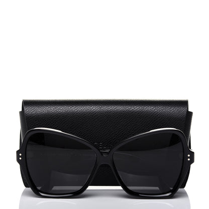 Celine Acetate Butterfly Sunglasses CL40064I Black 7 of 7