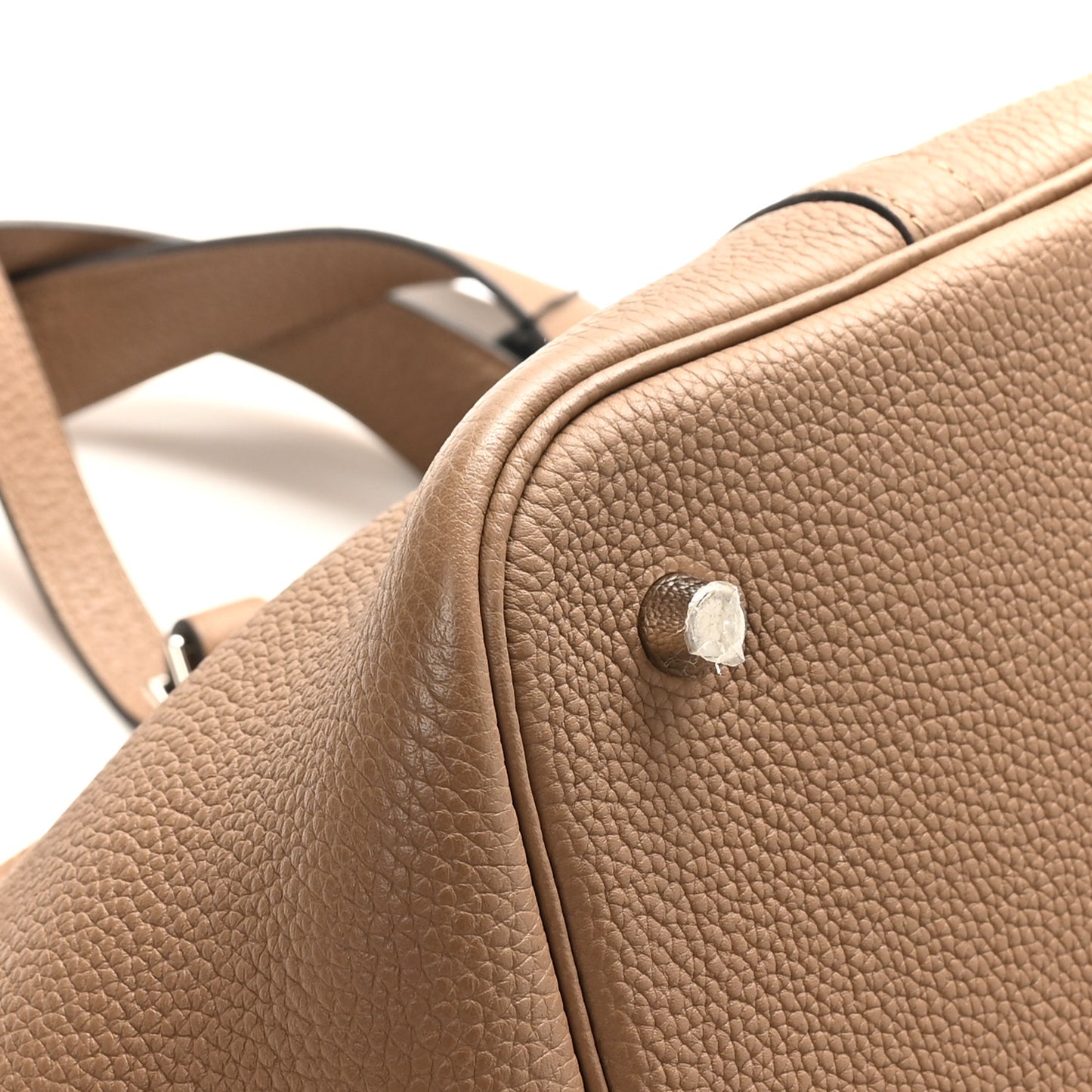 Taurillon Maurice Picotin Lock 22 MM Beige De Weimar