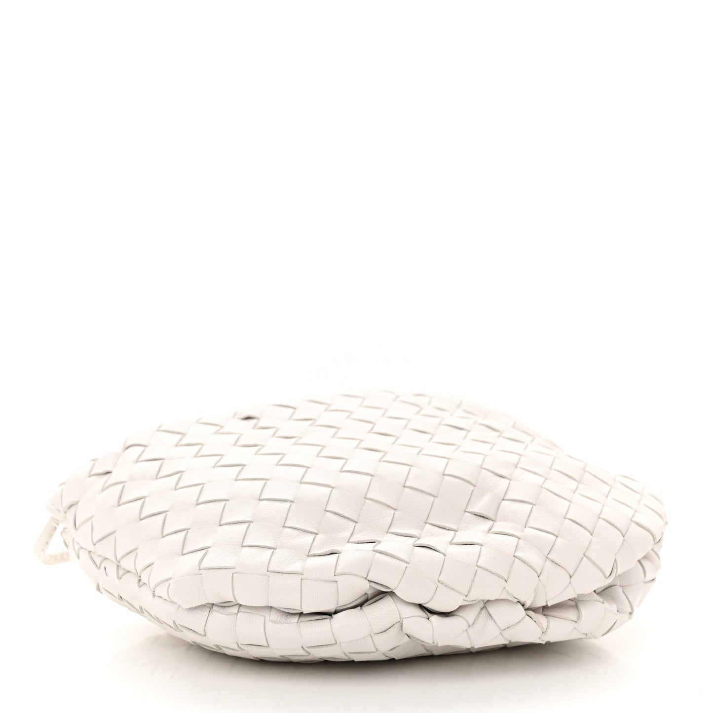 Nappa Intrecciato Mini Bulb White