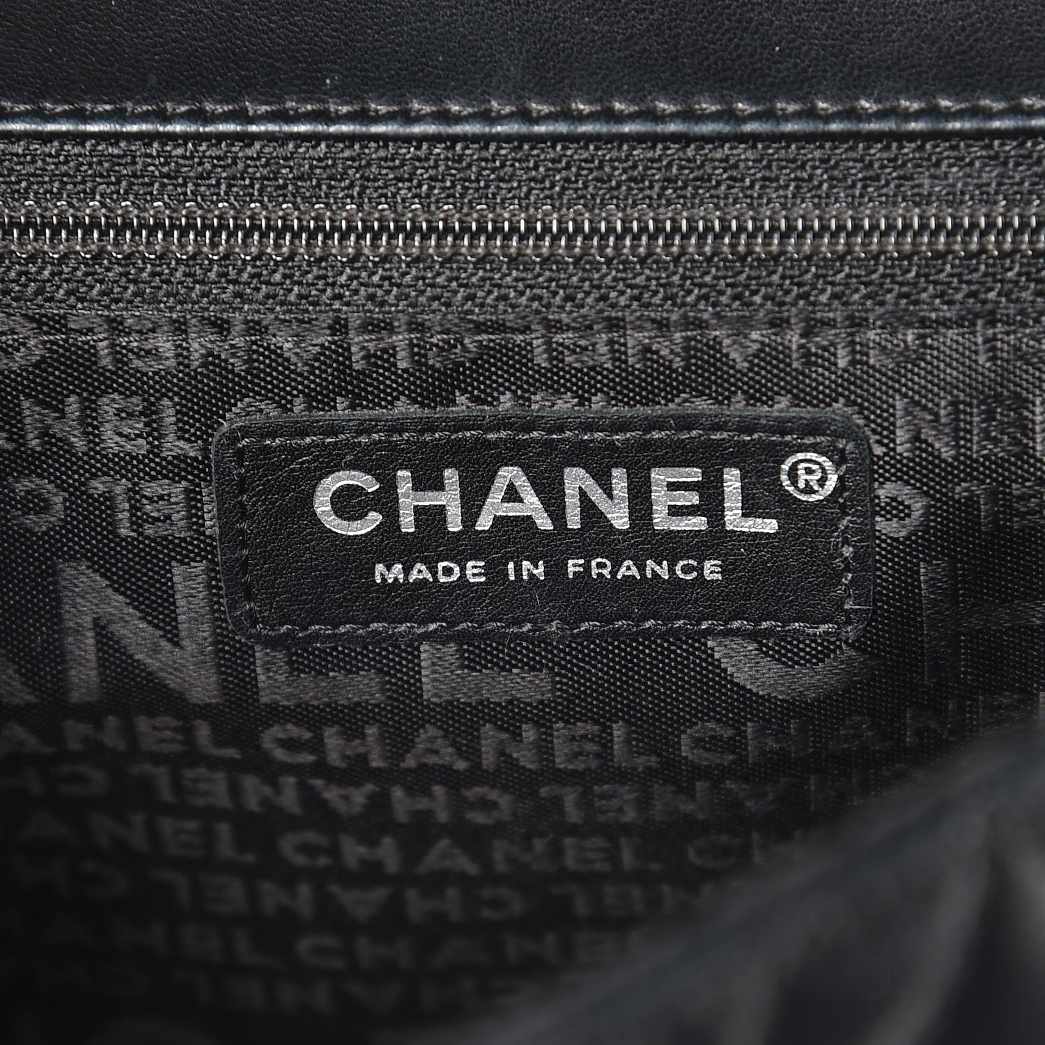Chanel Lambskin Lady Graphic Flap Black 6 of 10