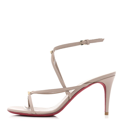 Valentino Garavani Calfskin Strappy Rockstud Ankle Strap Sandals 36 Rose Cannelle 1 of 9
