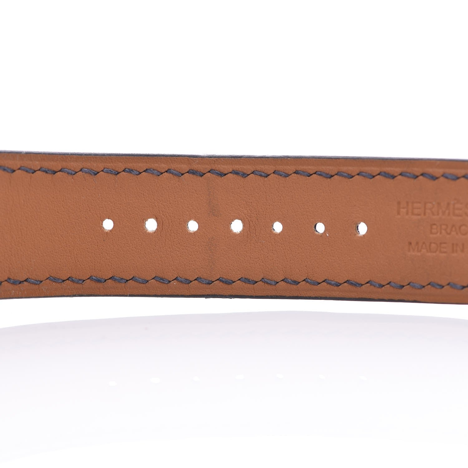 Hermes Gala 38mm Series 3 Apple Watch Eperon d’Or Bleu Marine 10 of 12
