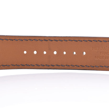 Hermes Gala 38mm Series 3 Apple Watch Eperon d’Or Bleu Marine 10 of 12