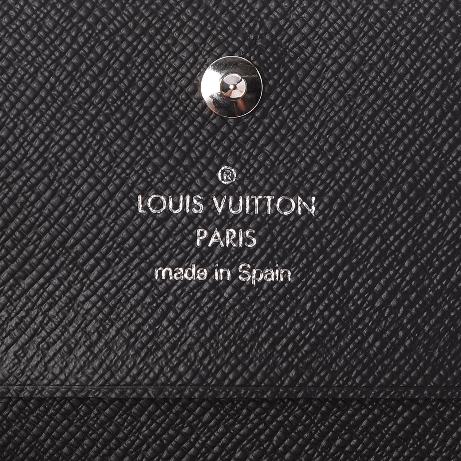 Louis Vuitton Damier Graphite Enveloppe Carte De Visite 6 of 7