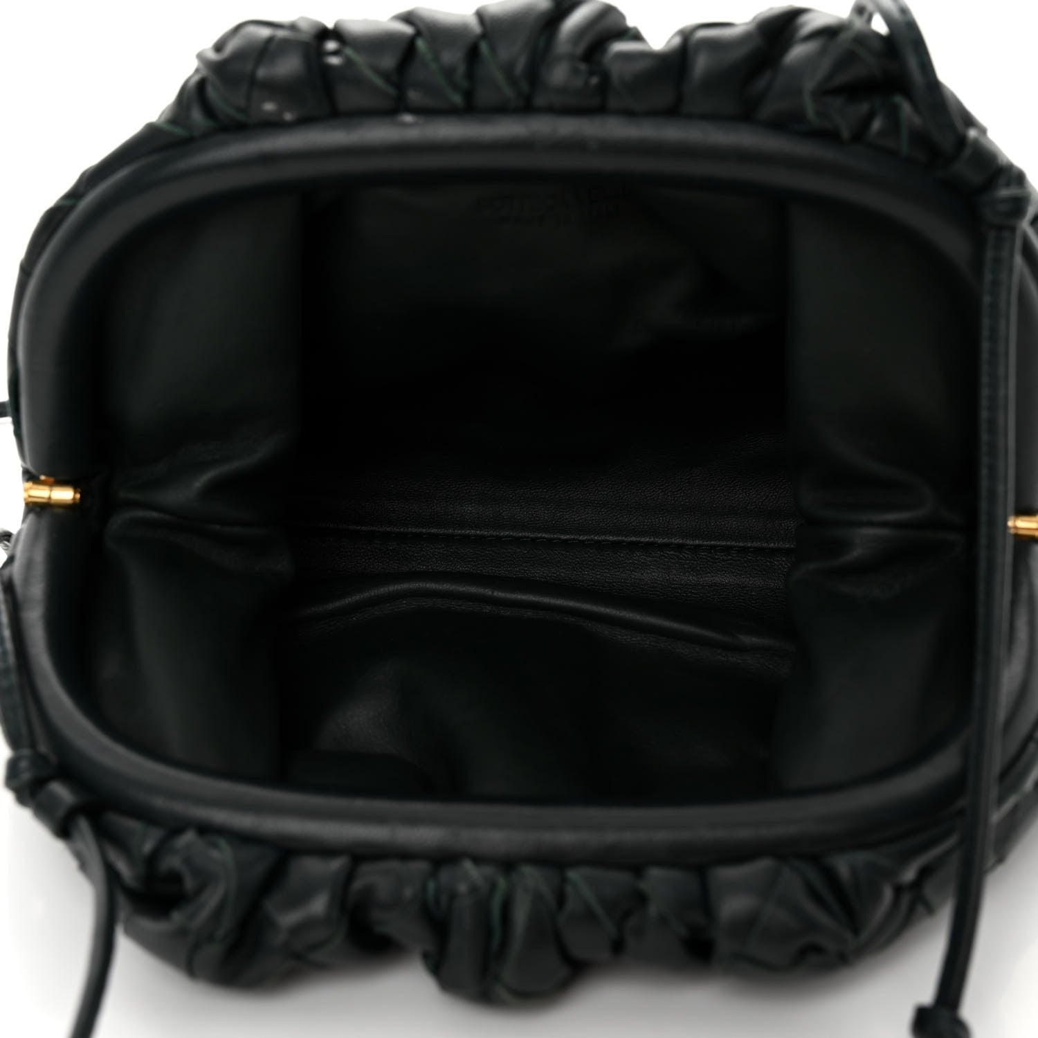 Bottega Veneta Nappa Intrecciato The Mini Pouch Bottle Green 5 of 9