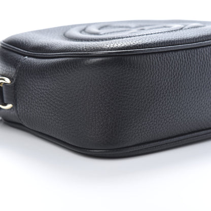 Gucci Pebbled Calfskin Small Soho Disco Bag Black 9 of 10