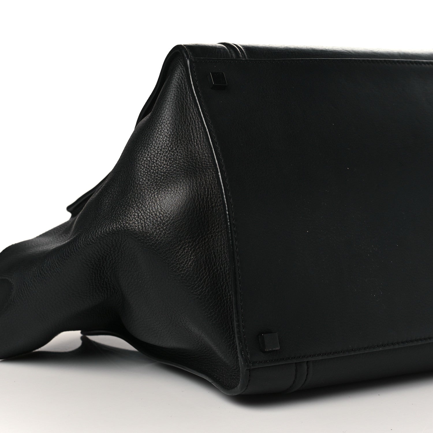 Celine Grained Calfskin Medium Phantom Luggage Black 9 of 10