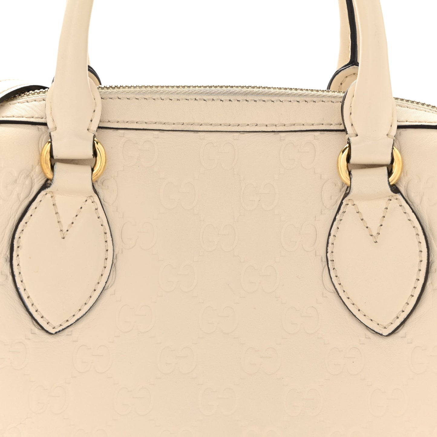 Guccissima Mini Joy Boston White