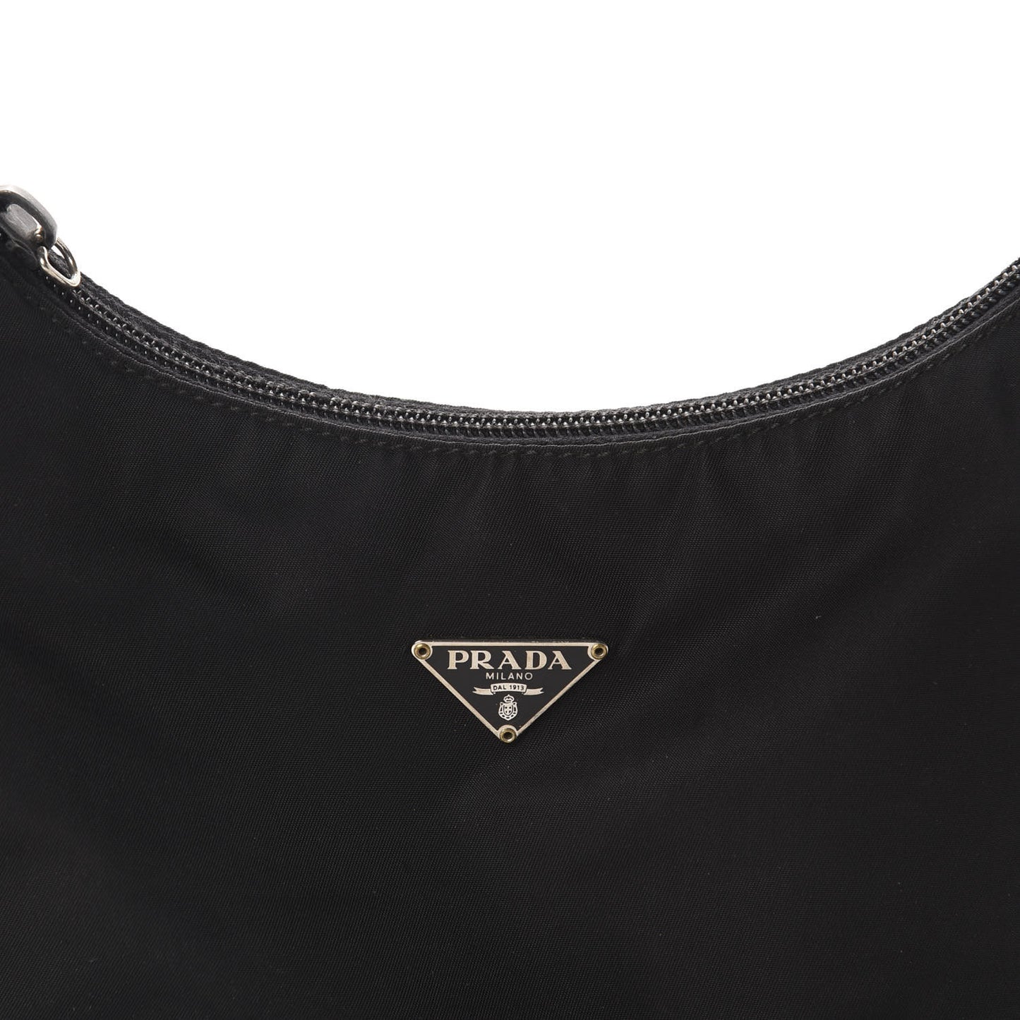 Tessuto Nylon Sport Shoulder Bag Black