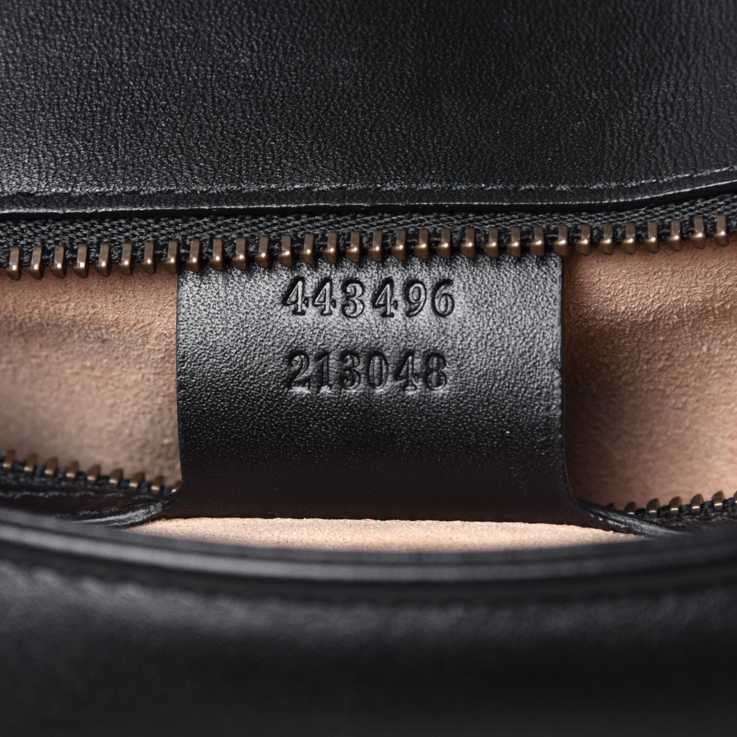 Gucci Calfskin Matelasse Medium GG Marmont Shoulder Bag Black 7 of 9