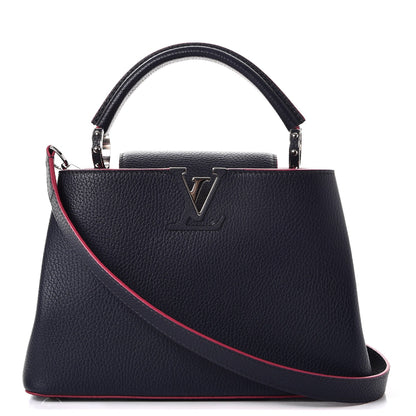 Louis Vuitton Taurillon Capucines BB Cobalt Fuchsia 1 of 9
