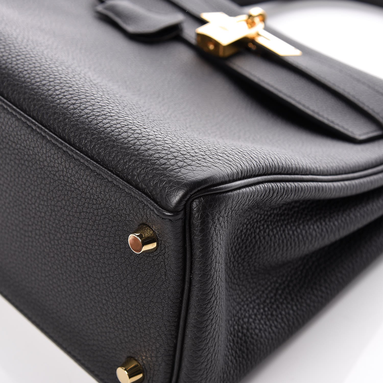 Hermes Togo Kelly Retourne 28 Black 36 of 43