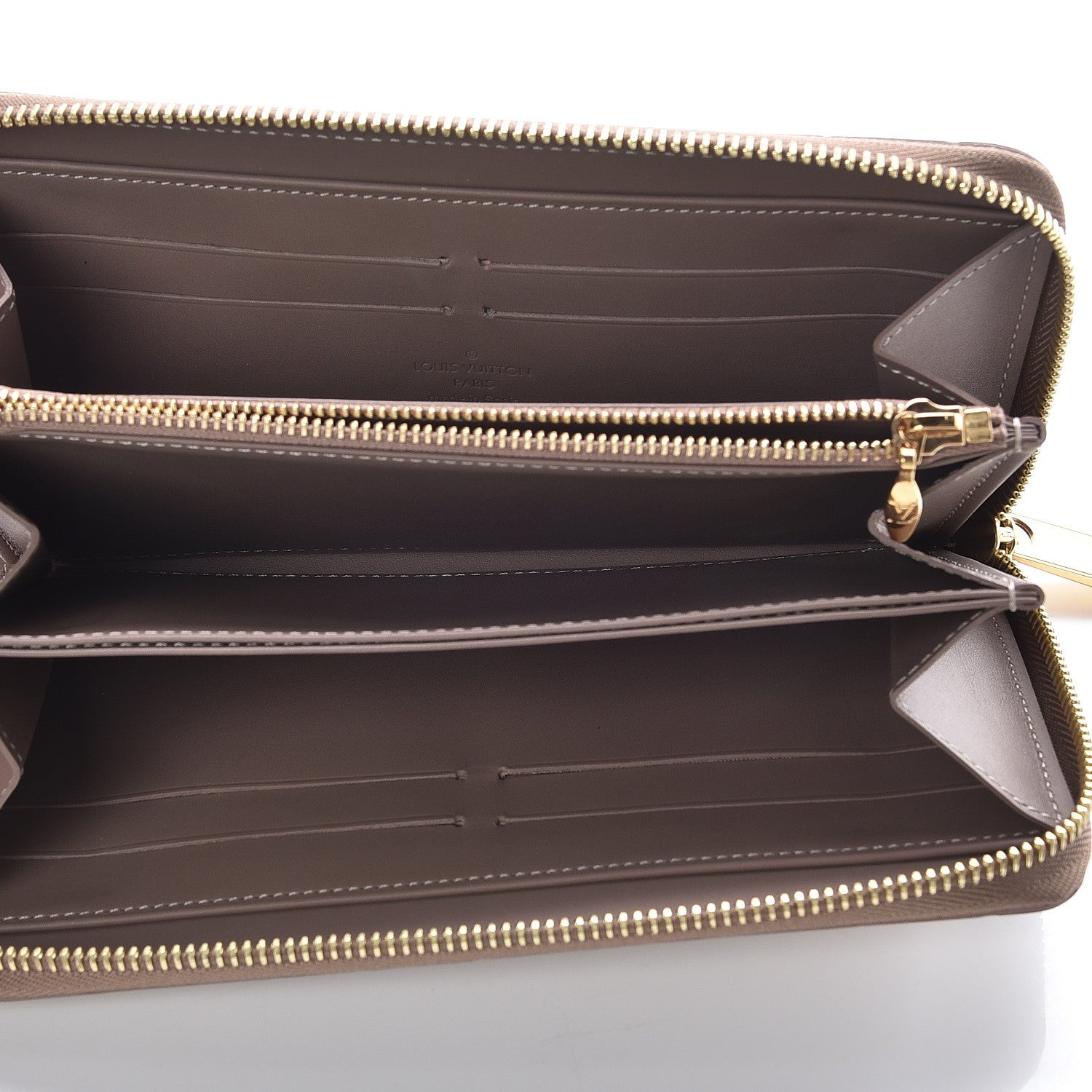 Louis Vuitton Vernis Zippy Wallet Beige Poudre 5 of 8
