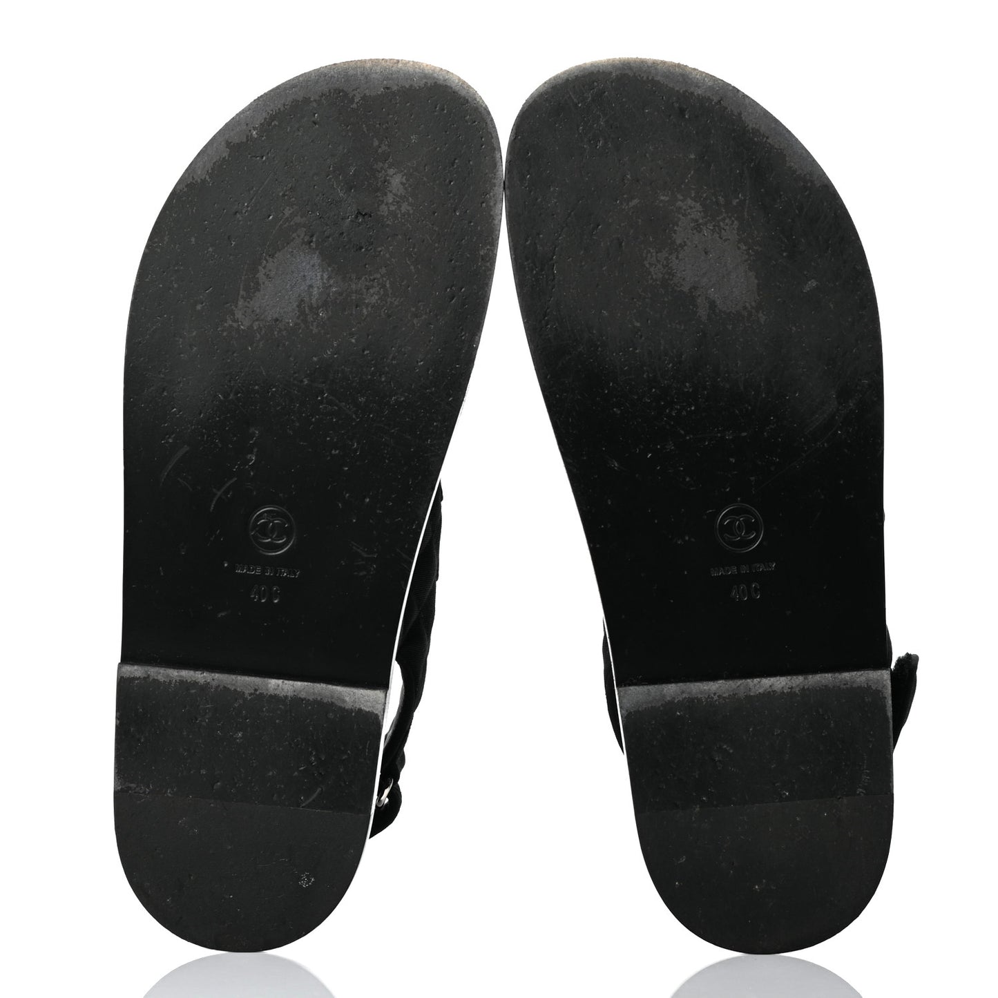 Fabric Velcro Dad Sandals 40 Black