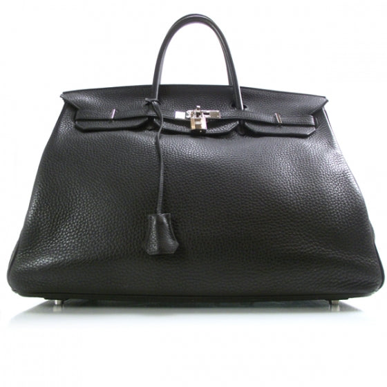 Hermes Togo Birkin 40 Noir 1 of 14