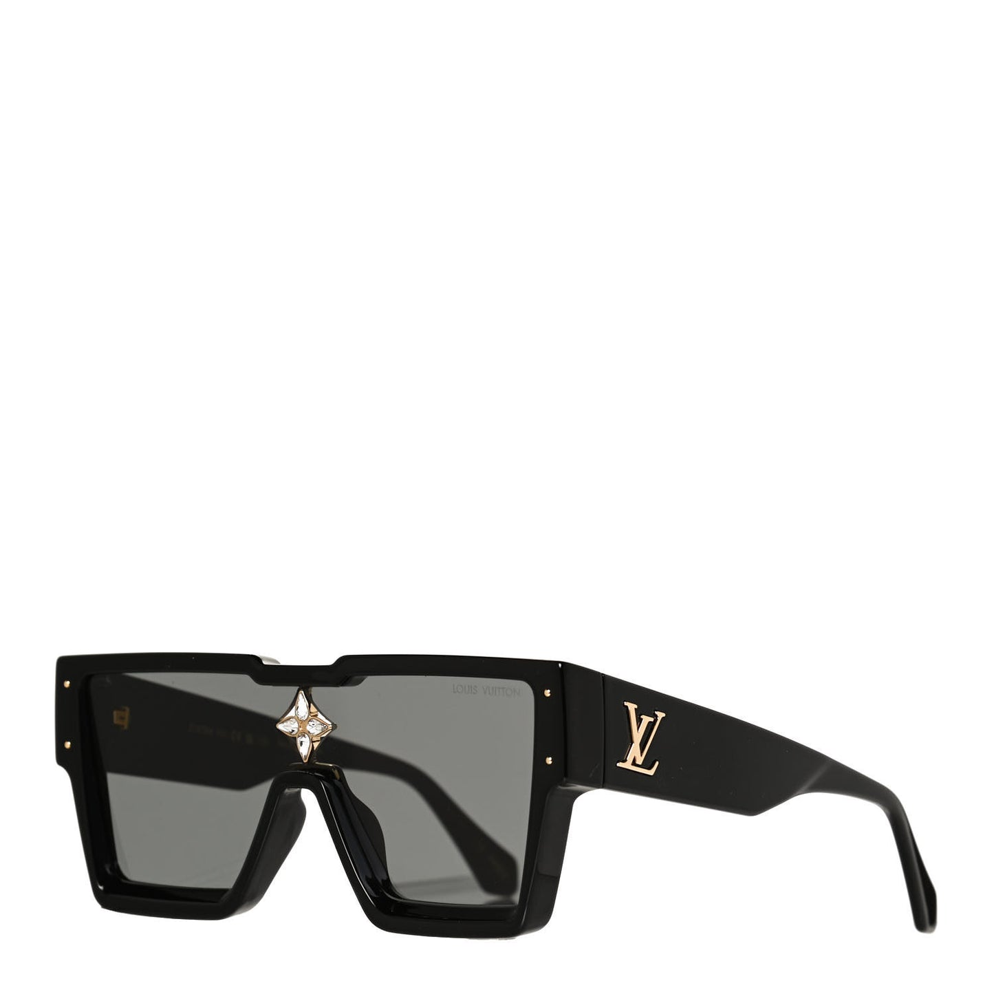 Acetate Swarovski Crystal Cyclone Sunglasses Z1578W Black