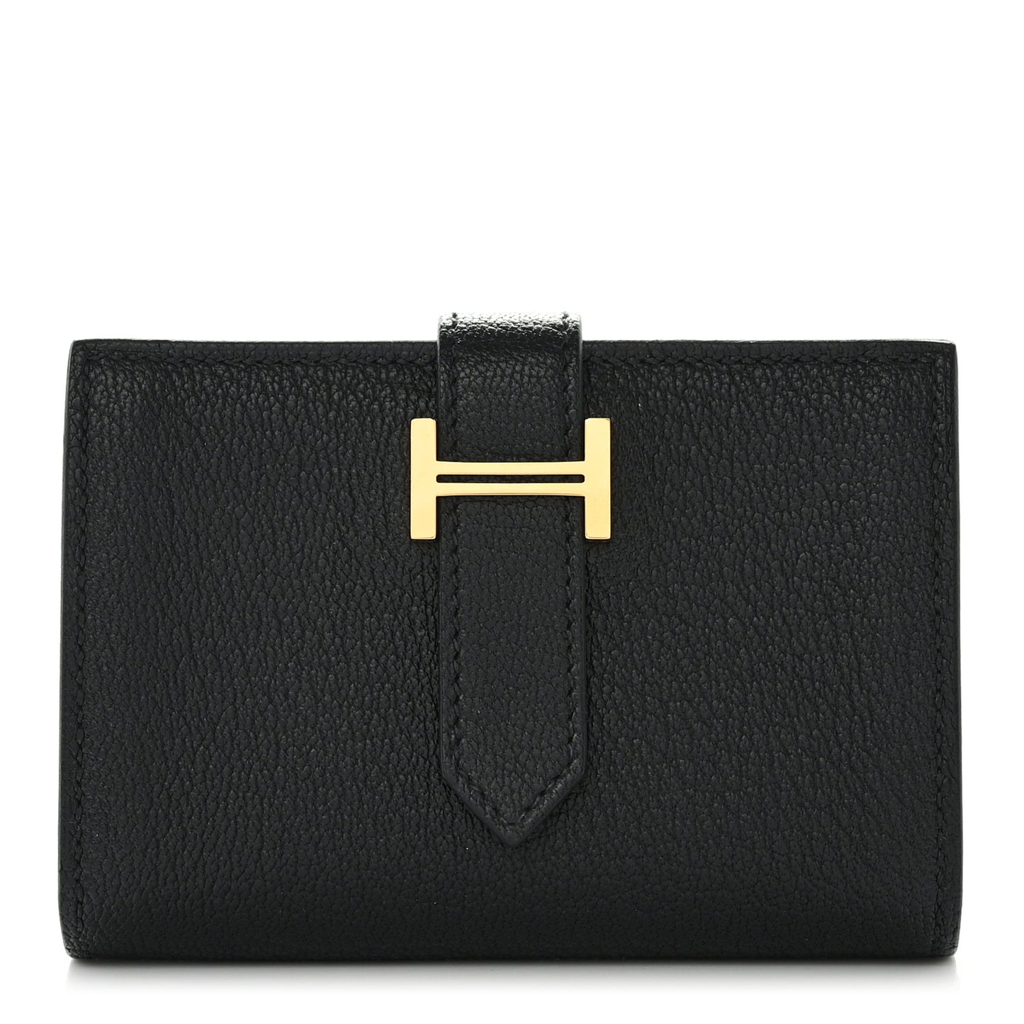 Chevre Mysore Mini Bearn Wallet Black