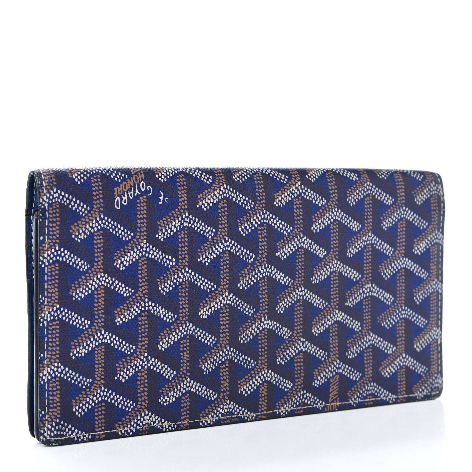 Goyard Goyardine Richelieu Wallet Navy 2 of 4
