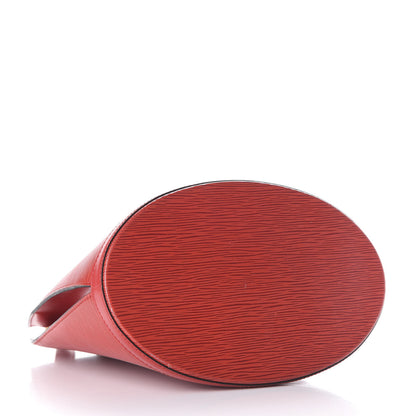 Louis Vuitton Epi Cluny Castillan Red 3 of 8