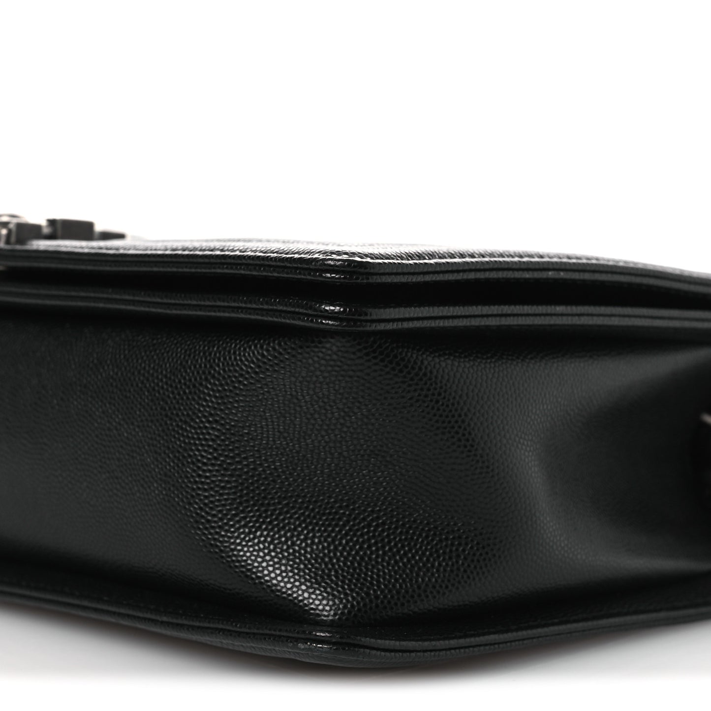 Caviar Quilted New Medium Boy Flap Black
