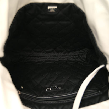 Chanel Shiny Calfskin Quilted Small Chanel 22 White 6 of 11