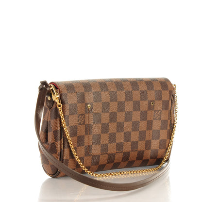 Louis Vuitton Damier Ebene Favorite MM 3 of 8
