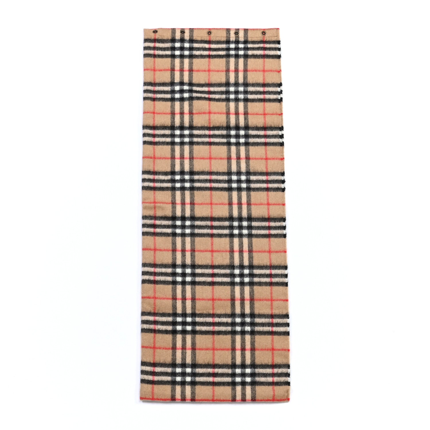 Burberry Cashmere Vintage Check Snood Archive Beige 1 of 6