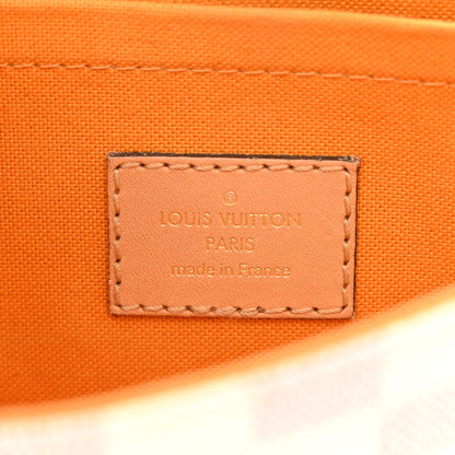 Louis Vuitton Damier Azur Braided Croisette Rose 6 of 12