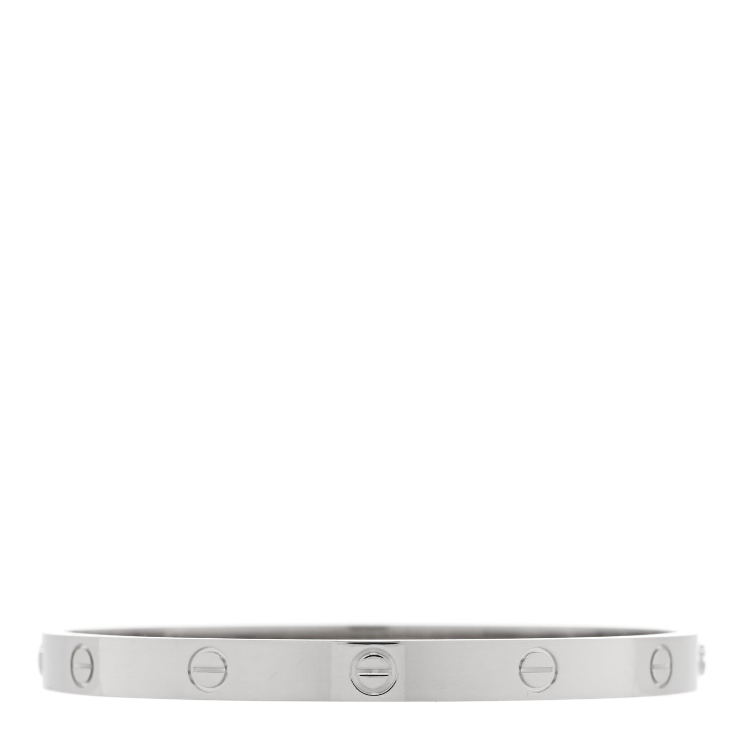 18K White Gold LOVE Bracelet 19