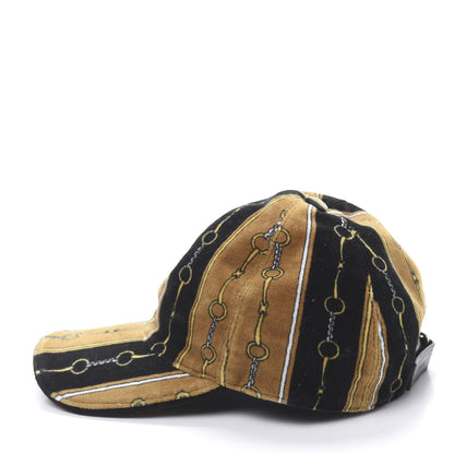 Gucci Chenille Printed Baseball Hat L Black Multicolor 4 of 8