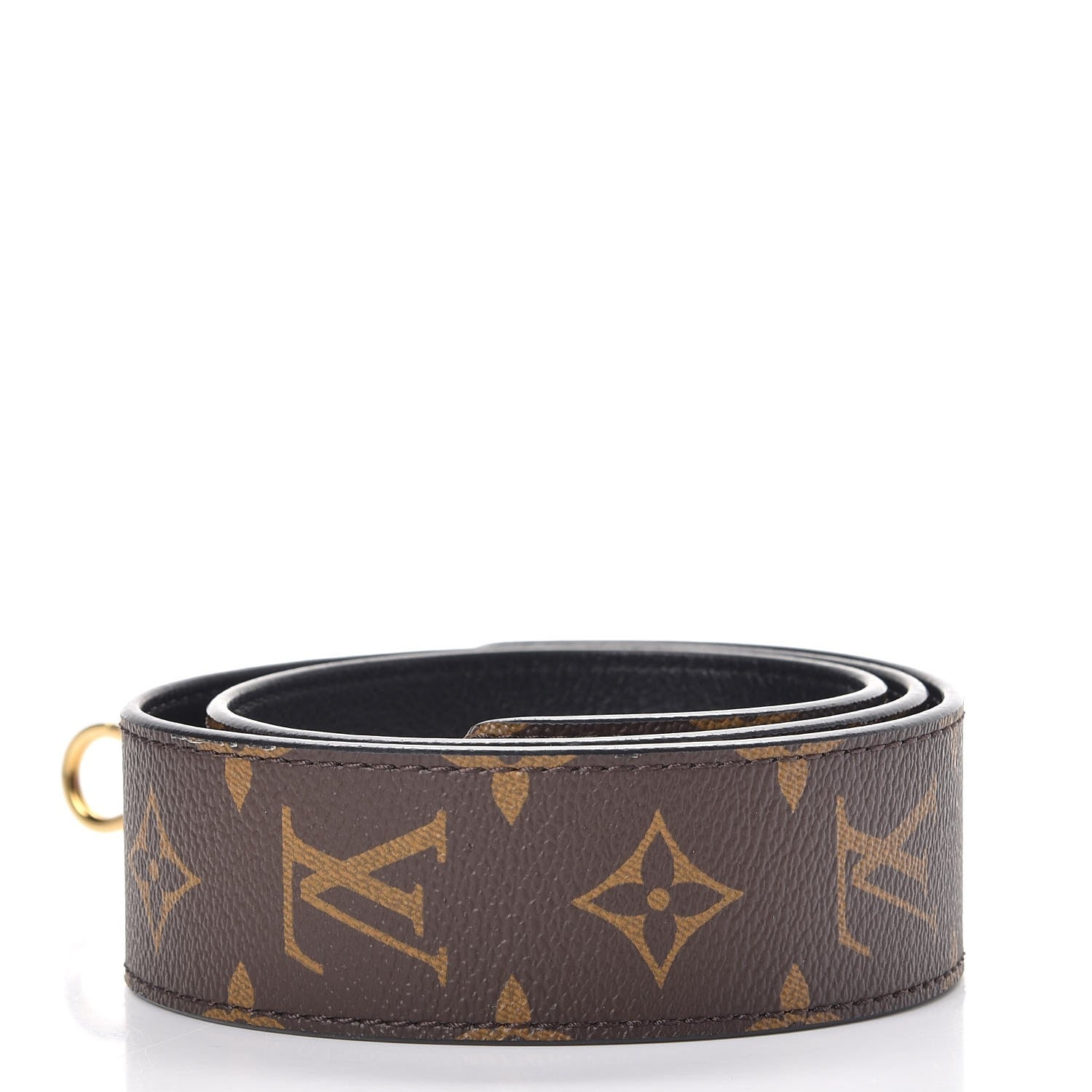 Louis Vuitton Monogram Bandouliere Shoulder Strap Black 2 of 7