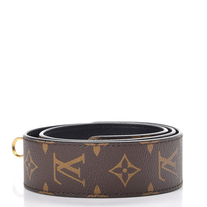 Louis Vuitton Monogram Bandouliere Shoulder Strap Black 2 of 7
