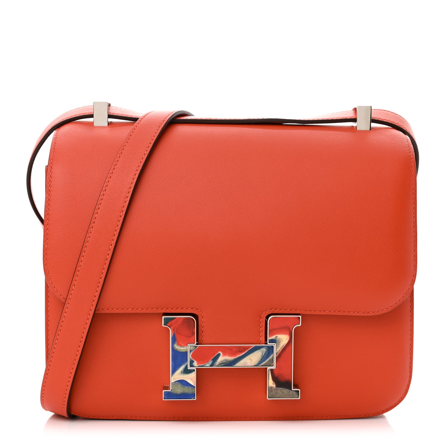 Hermes Swift Marble Constance 24 Capucine 1 of 10