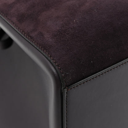 Fendi Vitello Grace Camoscio Medium Fendi Origami Plum 13 of 14