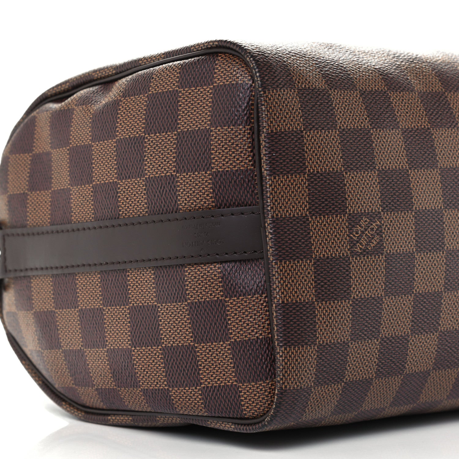 Louis Vuitton Damier Ebene Speedy Bandouliere 25 9 of 10