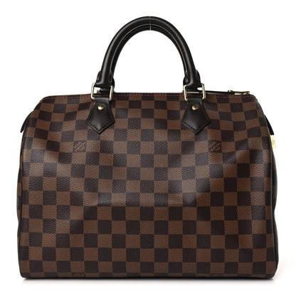 Louis Vuitton Damier Ebene Speedy 30 1 of 9